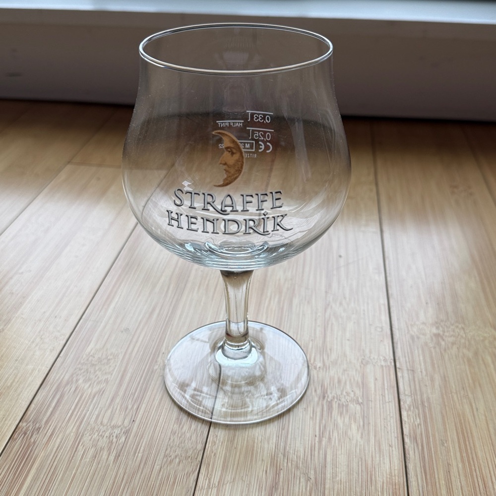 Straffe Hendrik Stemmed Tulip Beer Glass 33 CL